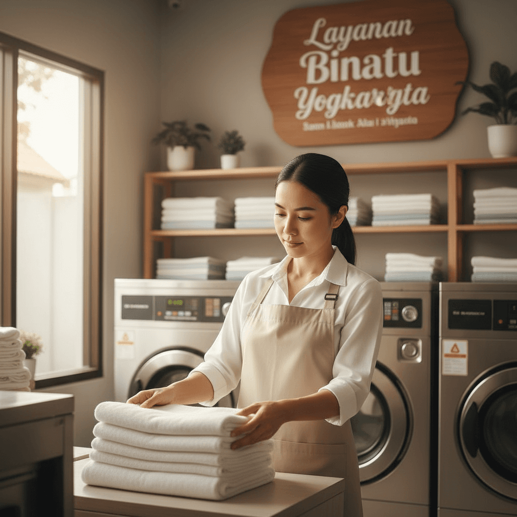 Tim profesional Vhera Laundry Express 3 jam Beres