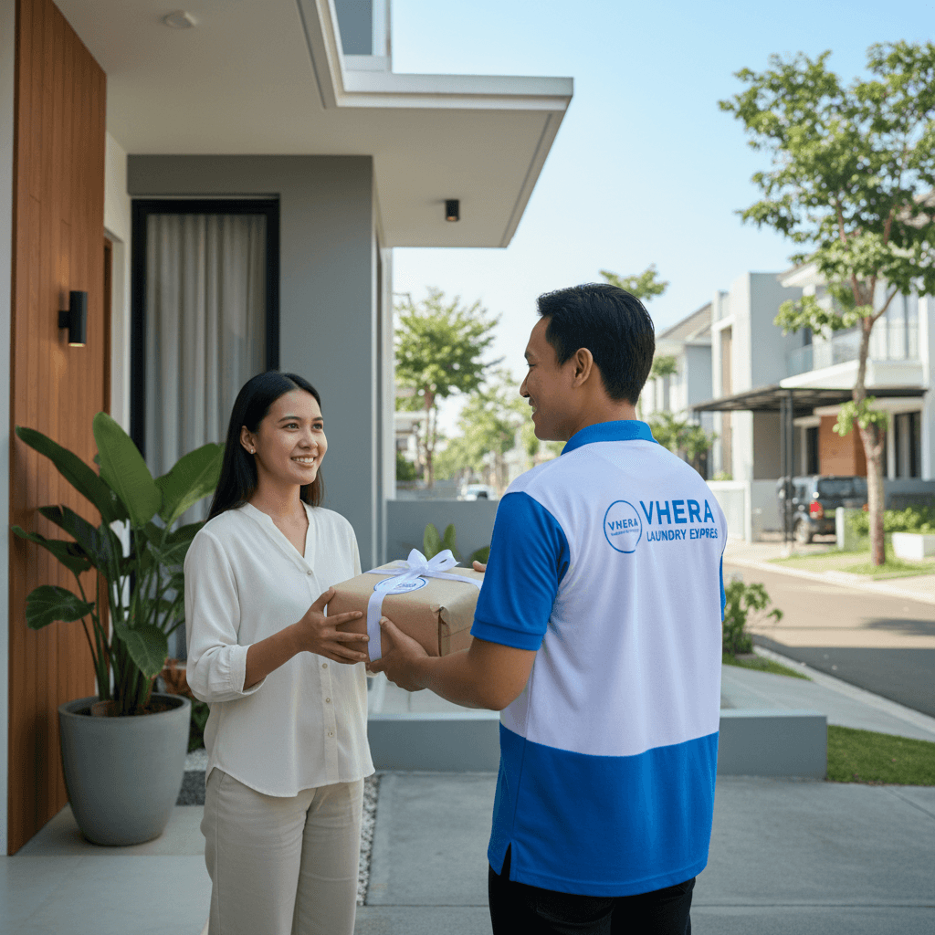 Layanan antar-jemput pakaian ke rumah Anda